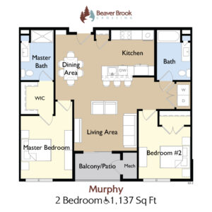 Murphy 7 2 Bedroom Floor Plan