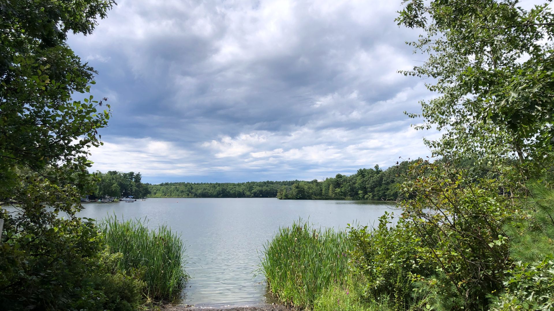 Heart Pond In Chelmsford, MA Beaver Brook Crossing